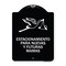 Signmission Estacionamento Para Nuevas Y Futuras Mamas Heavy-Gauge Aluminum Sign, 24" x 18", BW-1824-24091 A-DES-BW-1824-24091 - alternate 1